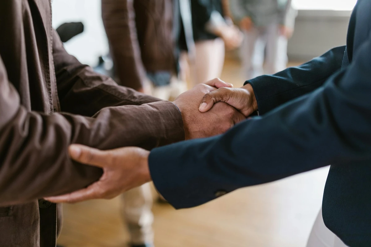 Welcome Handshake At Livingwaters Assemblies Of God Church, Church In Hamilton, NJ
